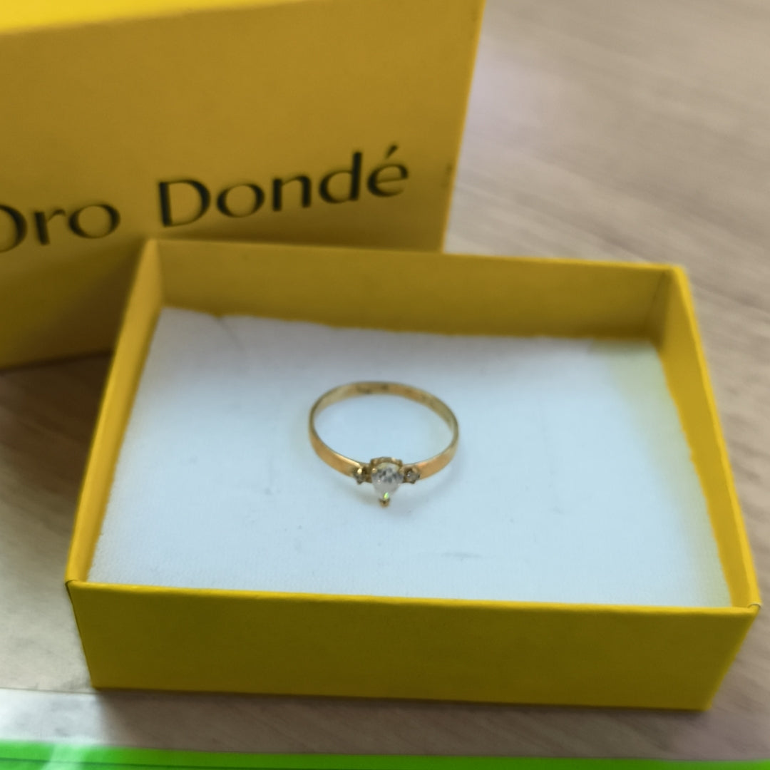 ANILLITO ORO 10 K 1.3 GRMS (SEMINUEVO)