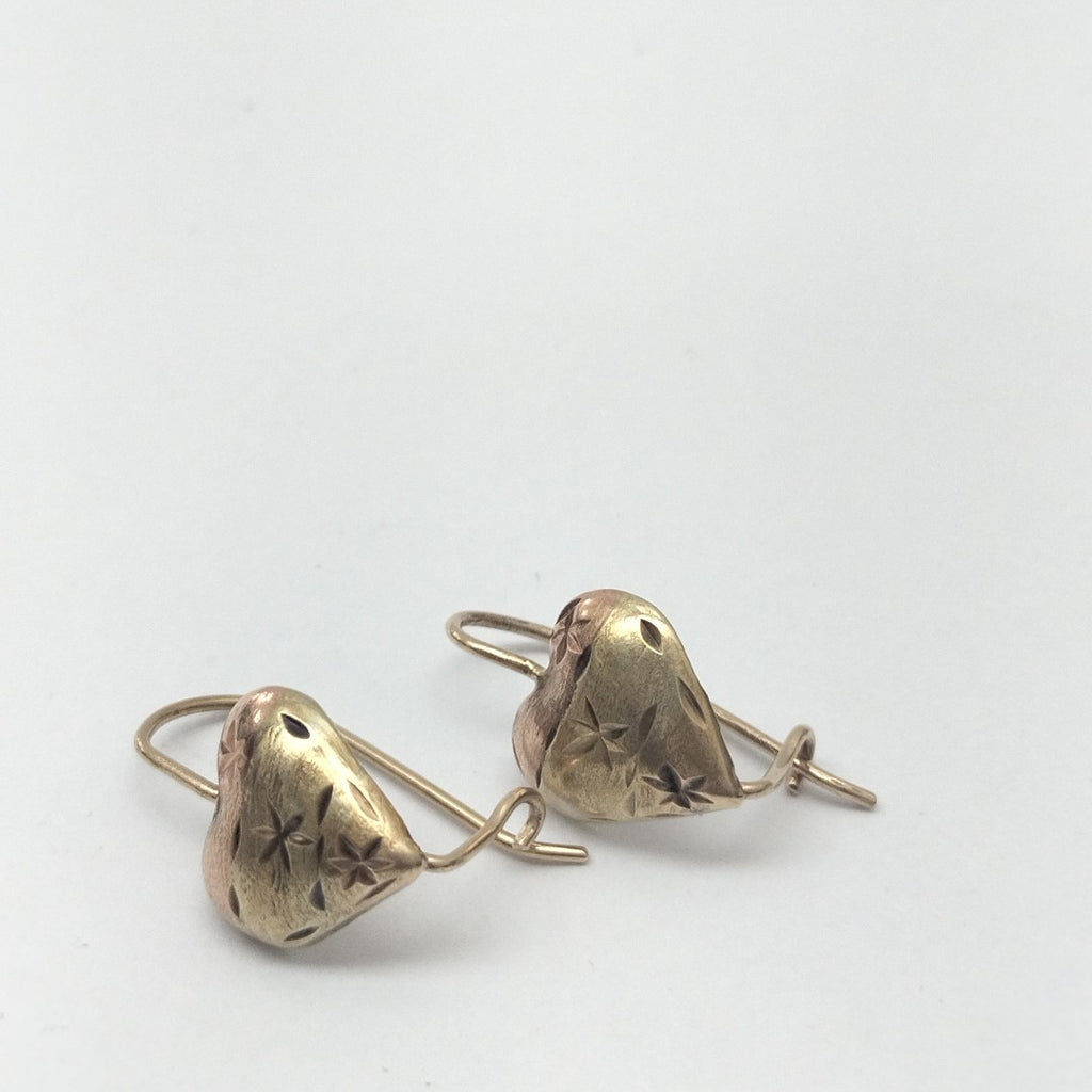 ARETES PAR ORO 10 K 2 GRMS (SEMINUEVO)