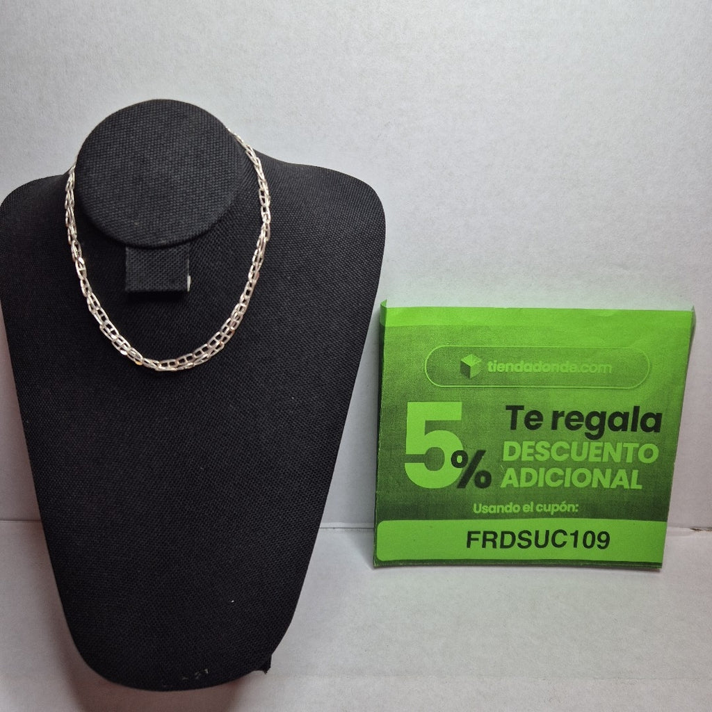 CADENA PLATA 8,40 GRMS (SEMINUEVO)