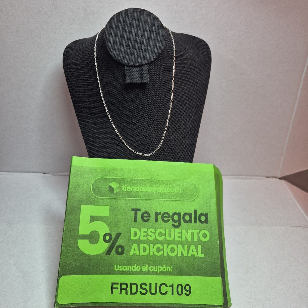 CADENA PLATA 2,40 GRMS (SEMINUEVO)
