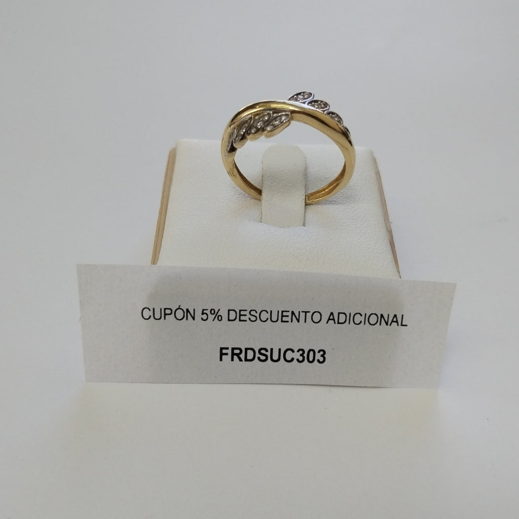 ANILLOS DAMA ORO 14K 2 (NUEVO)
