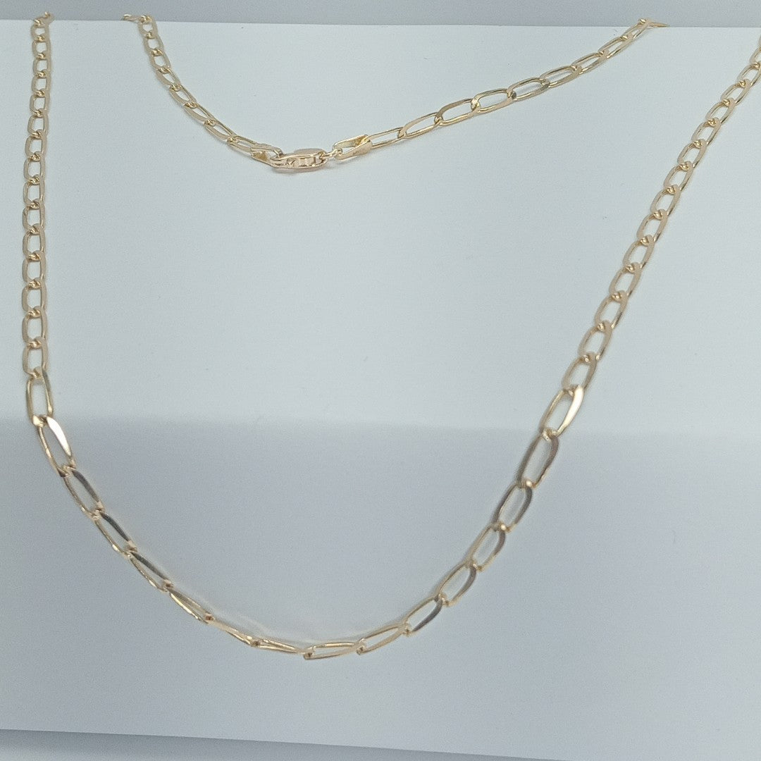 CADENA TEJIDO ESLABONES 6.8G 55 CM (NUEVO)