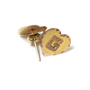 ARETES PAR ORO 10 K 2 GRMS (SEMINUEVO)