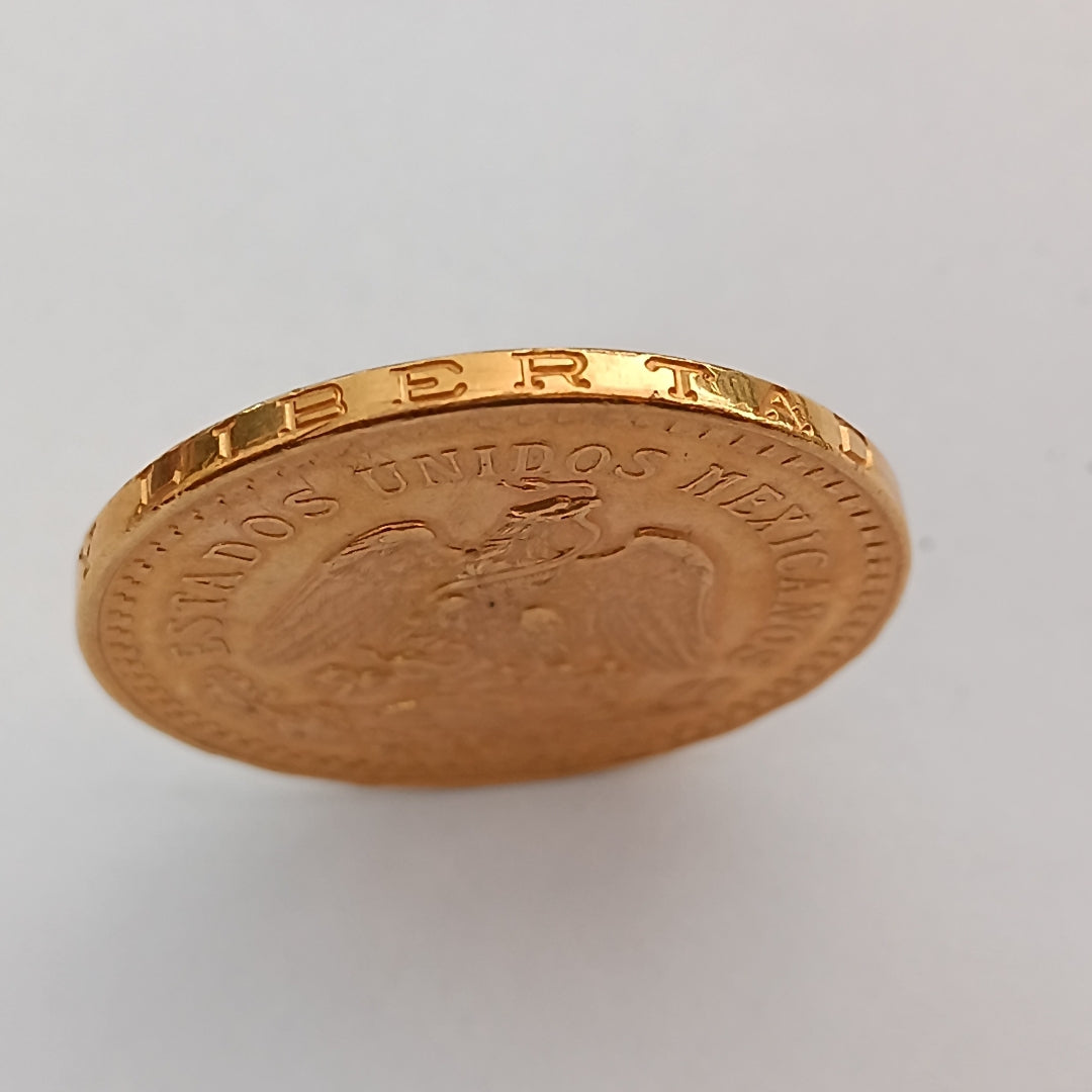 K1 41,60 GRMS 21 K IDENTIFICACIÓN MONEDA NOMINATIVA MONEDAS PESOS 50 PESOS (SEMINUEVO)