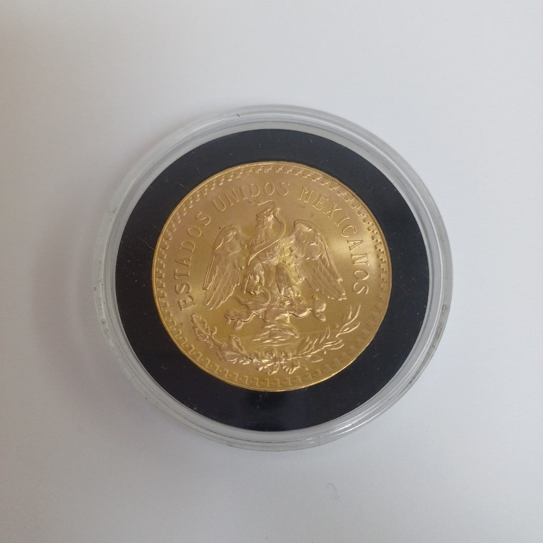 K1 41,60 GRMS 21 K IDENTIFICACIÓN MONEDA NOMINATIVA MONEDAS PESOS 50 PESOS (SEMINUEVO)