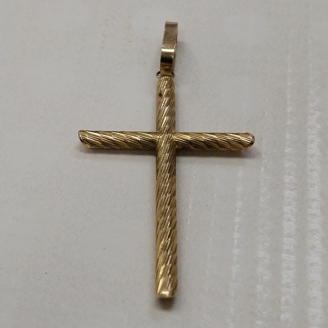 CRUZ, DIJE ORO 14 K 1.7 GRMS (SEMINUEVO)