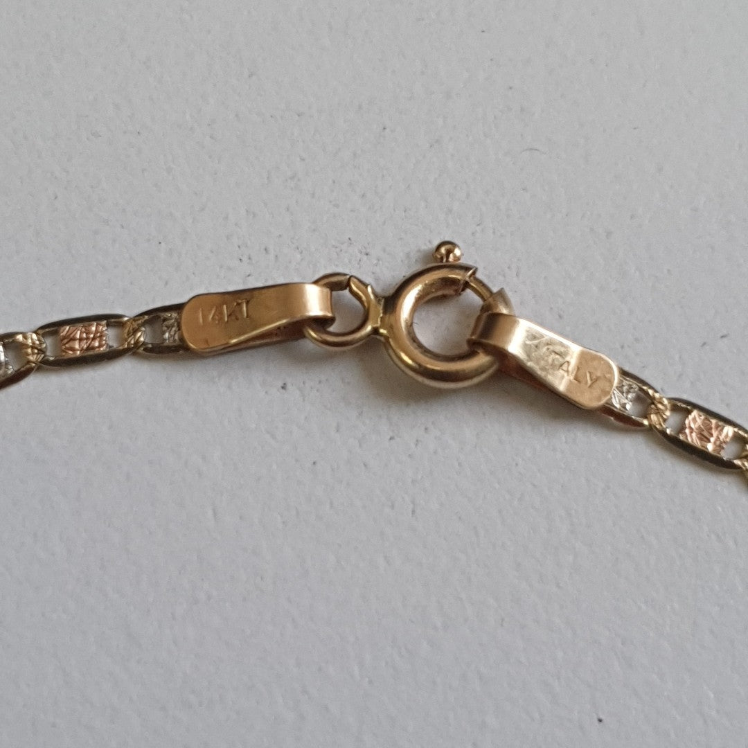 PULSERA ORO 14 K 1.2 GRMS (SEMINUEVO)