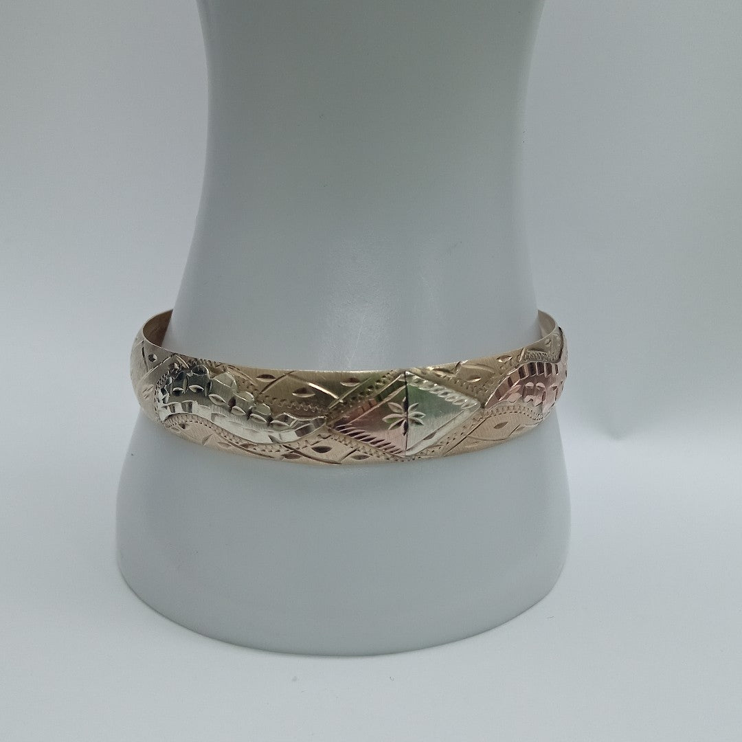 PULSERA RIGIDA ORO 8 K 9.6 GRMS (SEMINUEVO)