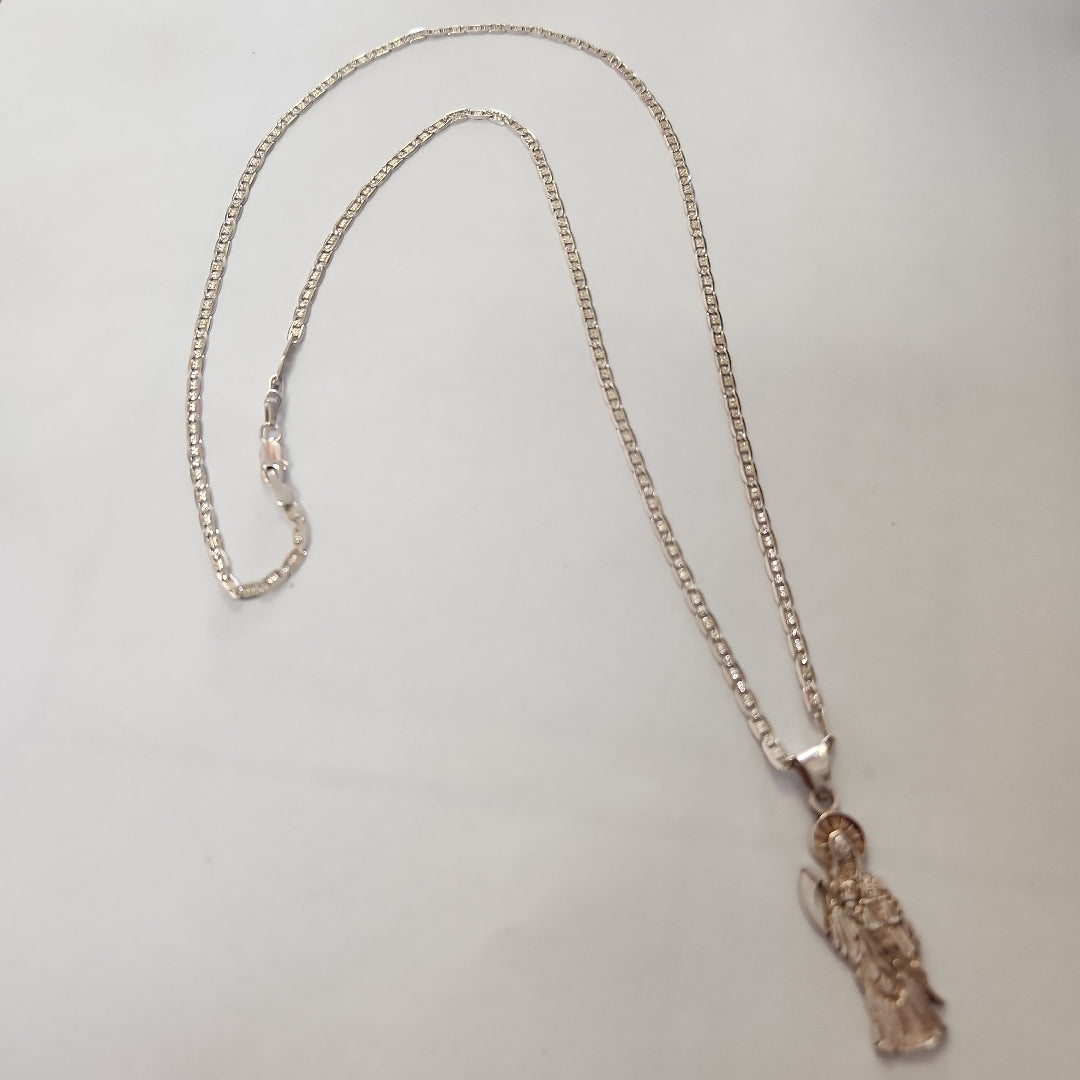 CADENA, DIJE PLATA 7.8 GRMS (SEMINUEVO)