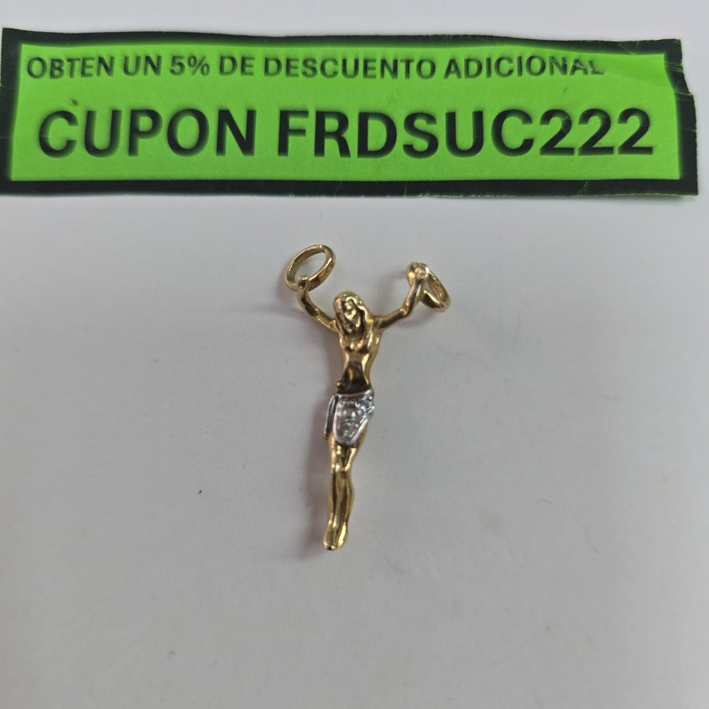 CRISTO ORO 10 K 2.1 GRMS (SEMINUEVO)