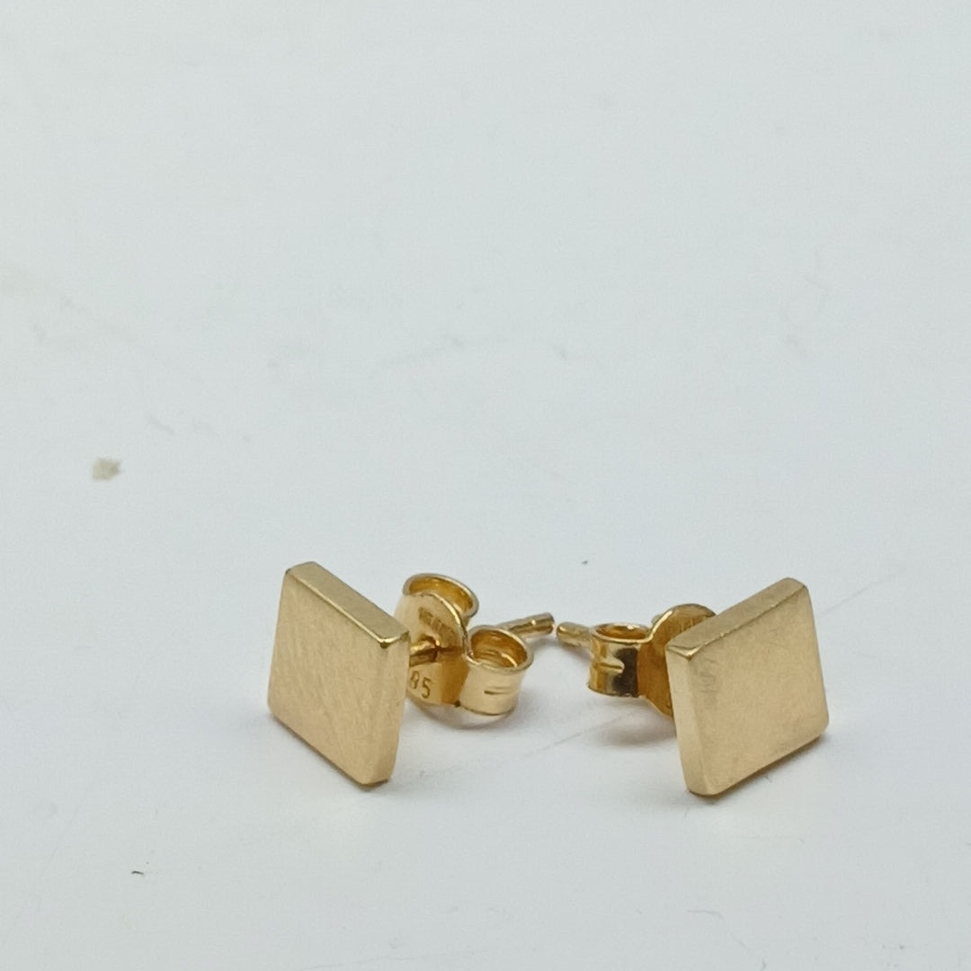 BROQUELES PAR ORO 14 K 1,20 GRMS (SEMINUEVO)
