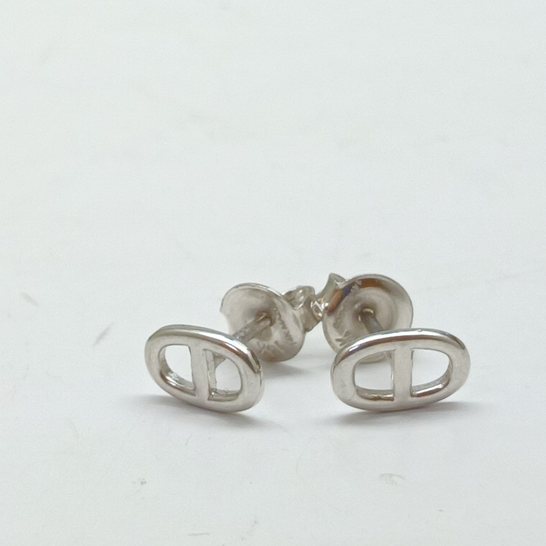 BROQUELES PAR ORO BLANCO 14 K 1,10 GRMS (SEMINUEVO)