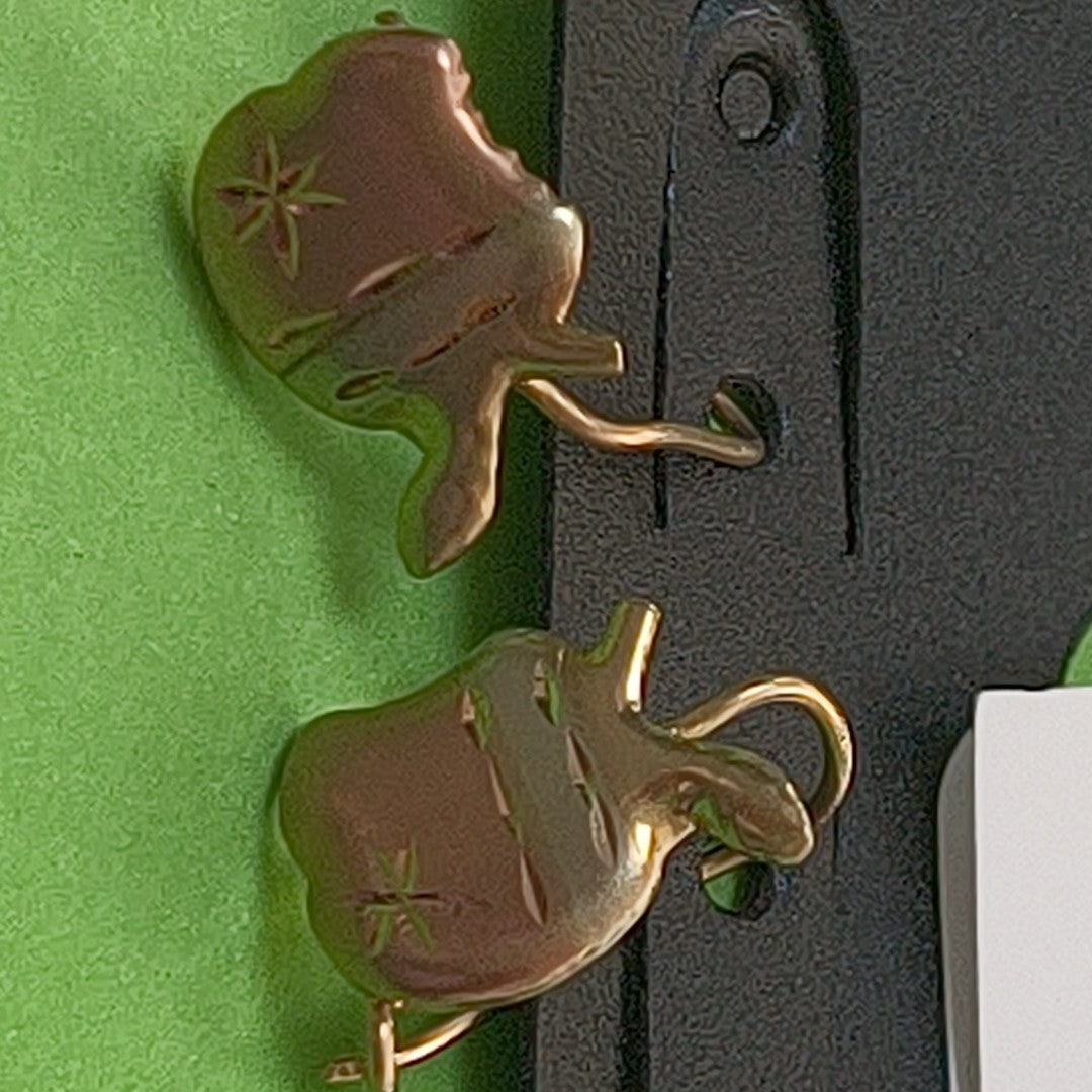 ARETES PAR ORO 10 K 0.9 GRMS (SEMINUEVO)