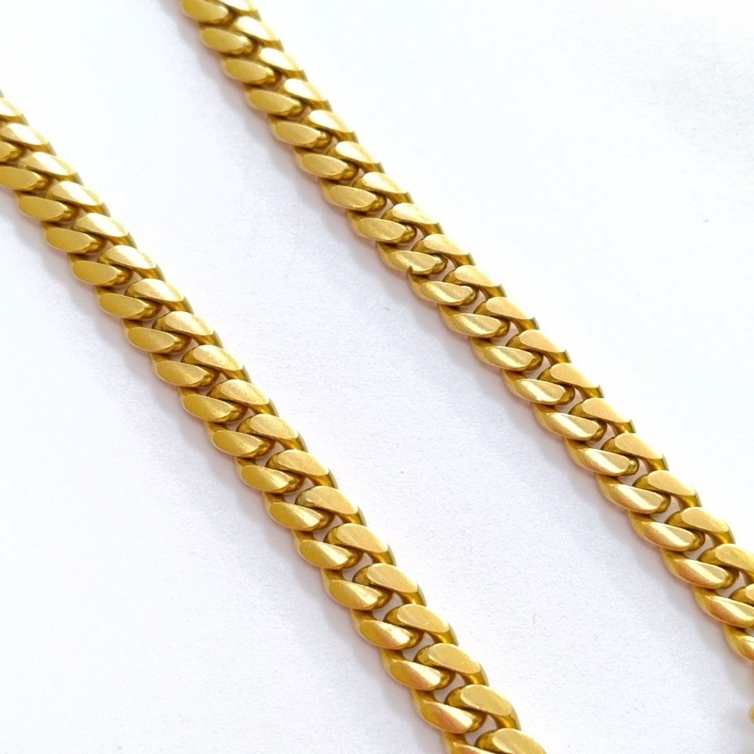 CADENA ORO 21 K 137,40 GRMS (SEMINUEVO)