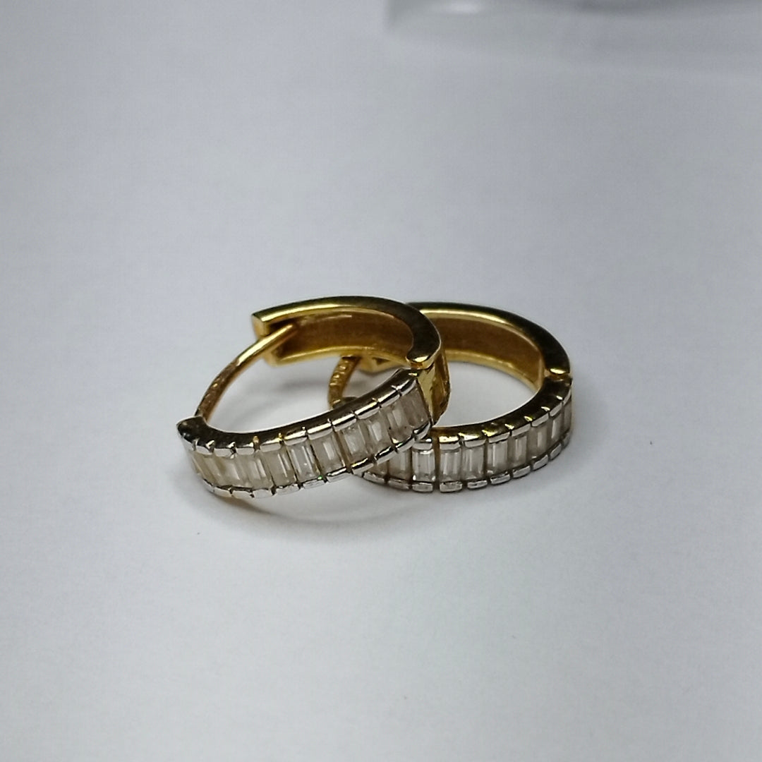 ARRACADAS PAR ORO 14 K 1,80 GRMS (SEMINUEVO)