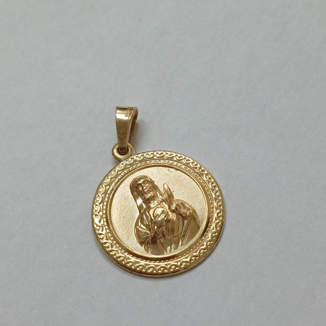 MEDALLA PERSONAL ORO 14 K 2.1 GRMS (SEMINUEVO)