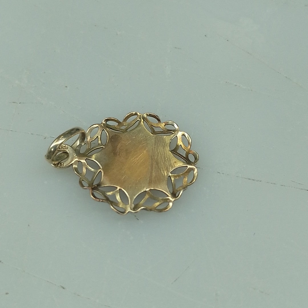 MEDALLA RELIGIOSA ORO 14 K 1,40 GRMS (SEMINUEVO)