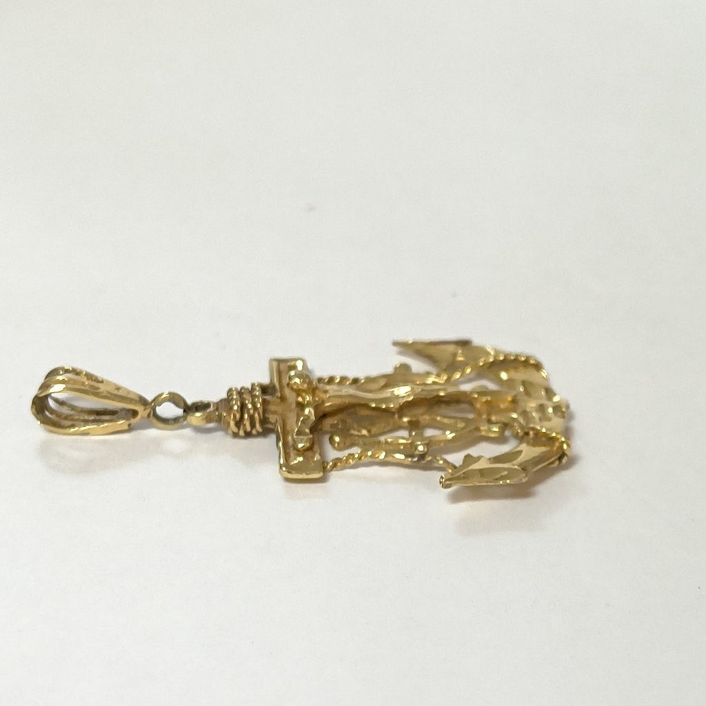 K1 6,50 GRMS 14 K ESPECIFICACIONES COMPLEMENTARIAS CRISTO EN ANCLA VENDIBLE (SEMINUEVO)