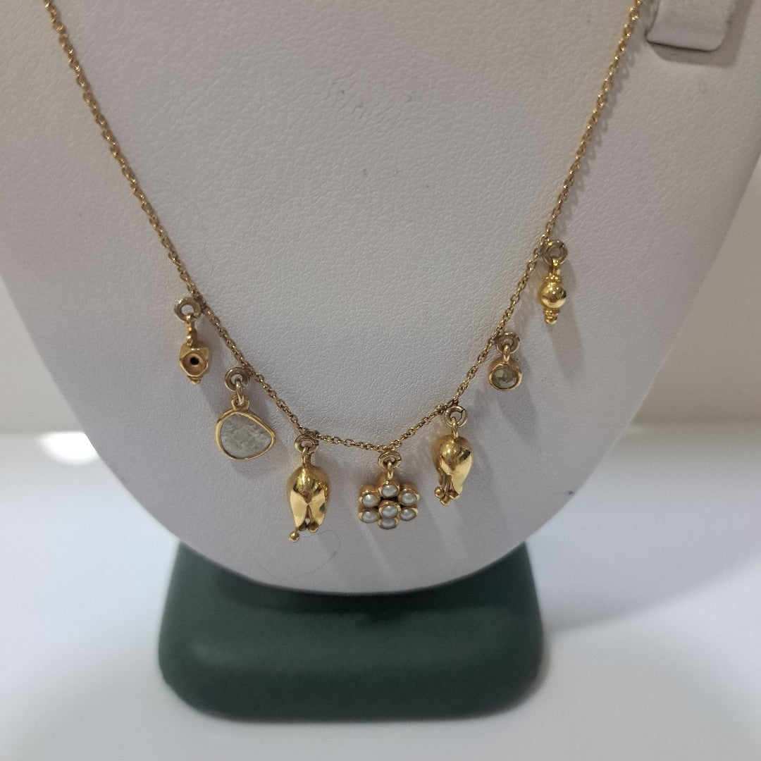 GARGANTILLA ORO 14 K 4.7 GRMS (SEMINUEVO)