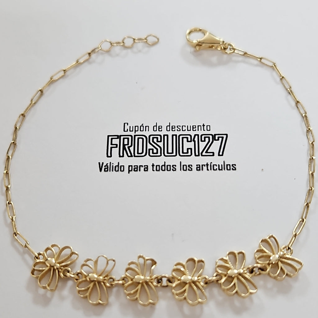 PULSERAS DAMA ORO 14K 2.9 (NUEVO)