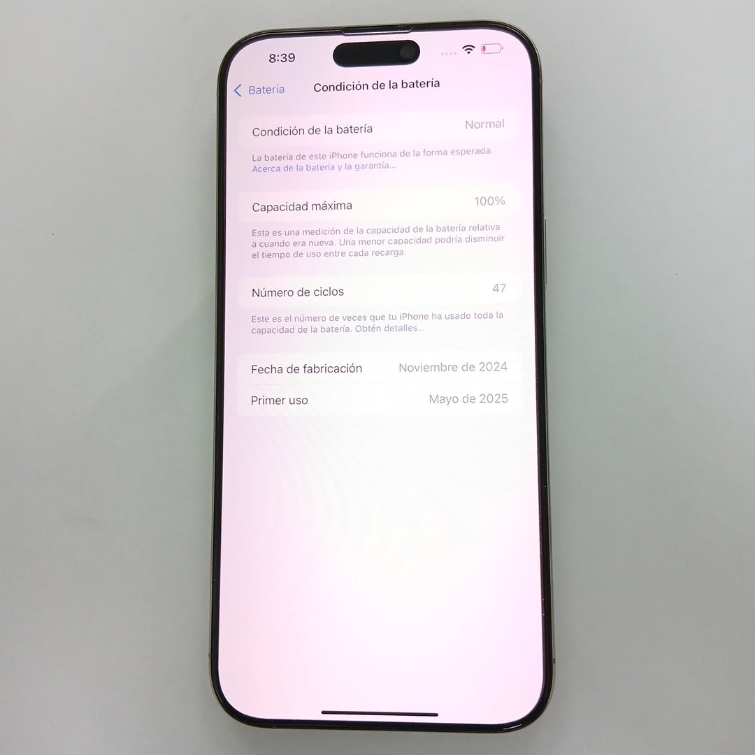 CELULAR APPLE IPHONE 16 PRO MAX A3295 (2024) 512 GB 8 GB RAM (SEMINUEVO)