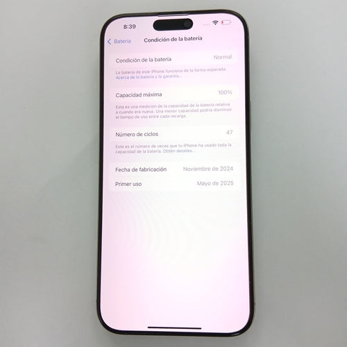 CELULAR APPLE IPHONE 16 PRO MAX A3295 (2024) 512 GB 8 GB RAM (SEMINUEVO)