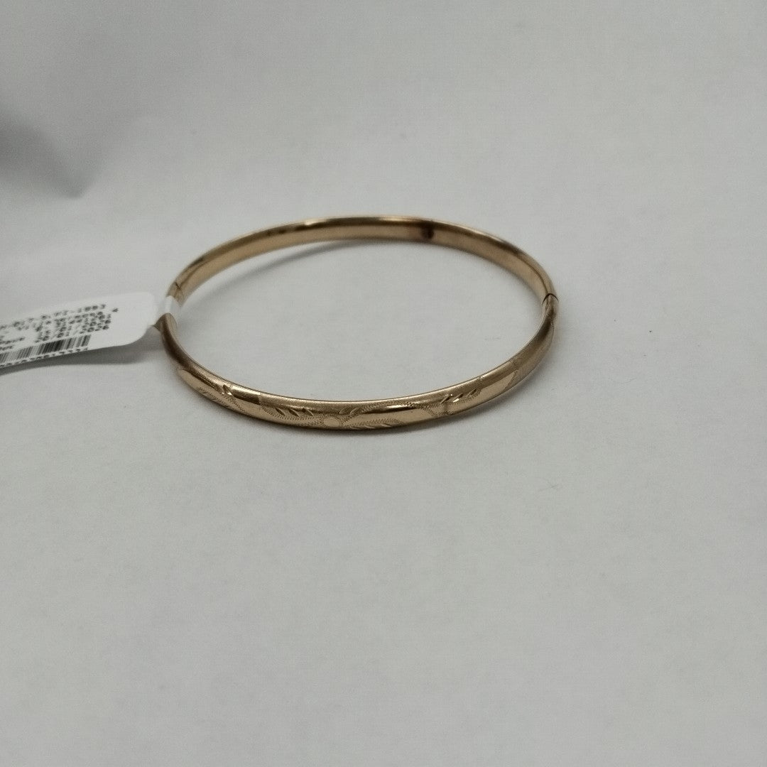 PULSERA RIGIDA ORO 14 K 4.8 GRMS (SEMINUEVO)