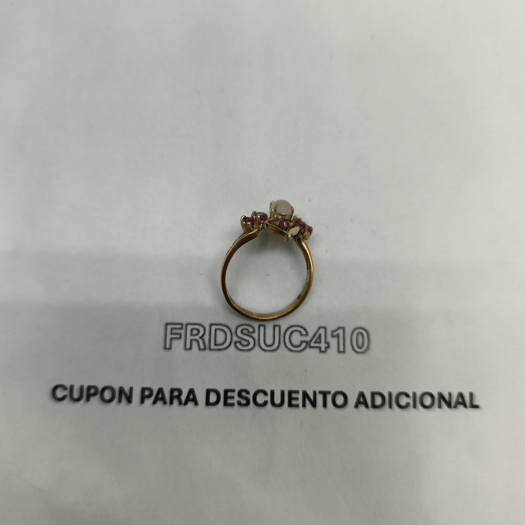 K1 2,80 GRMS 8 K ESPECIFICACIONES COMPLEMENTARIAS ANILLITO CON PIEDRA DE COLOR B (SEMINUEVO)