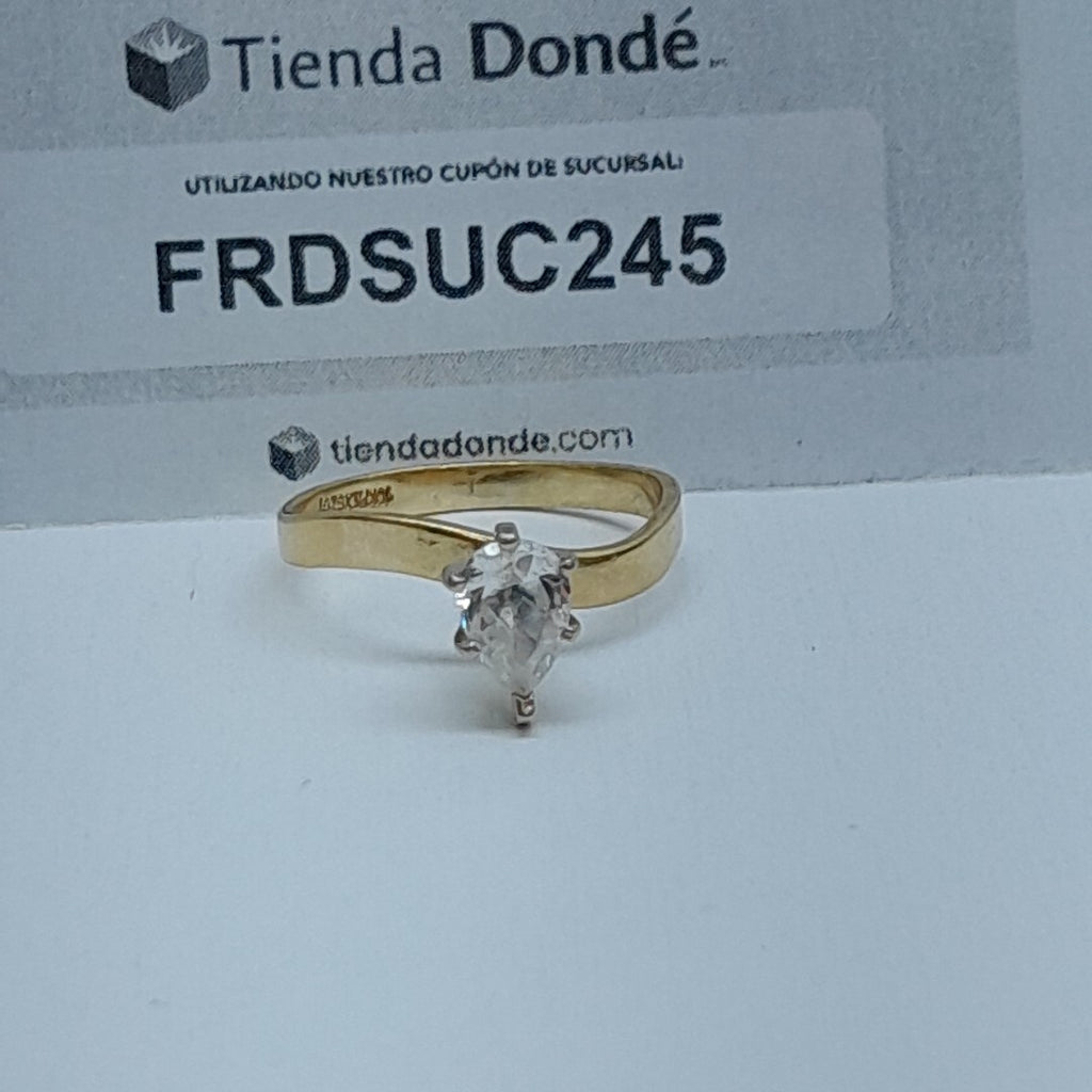 SOLITARIO ORO 10 K 2.2 GRMS (SEMINUEVO)