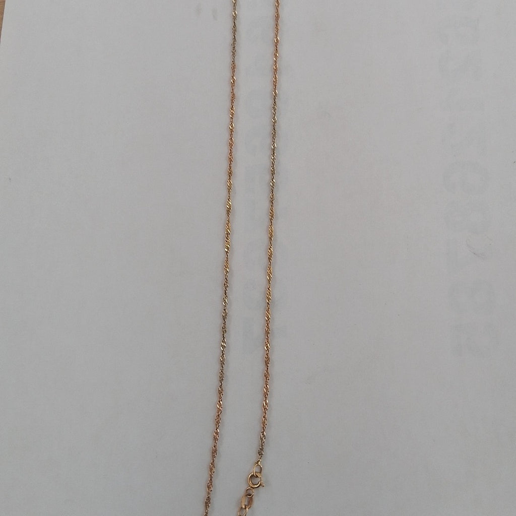 CADENA ORO 14 K 2,30 GRMS (SEMINUEVO)