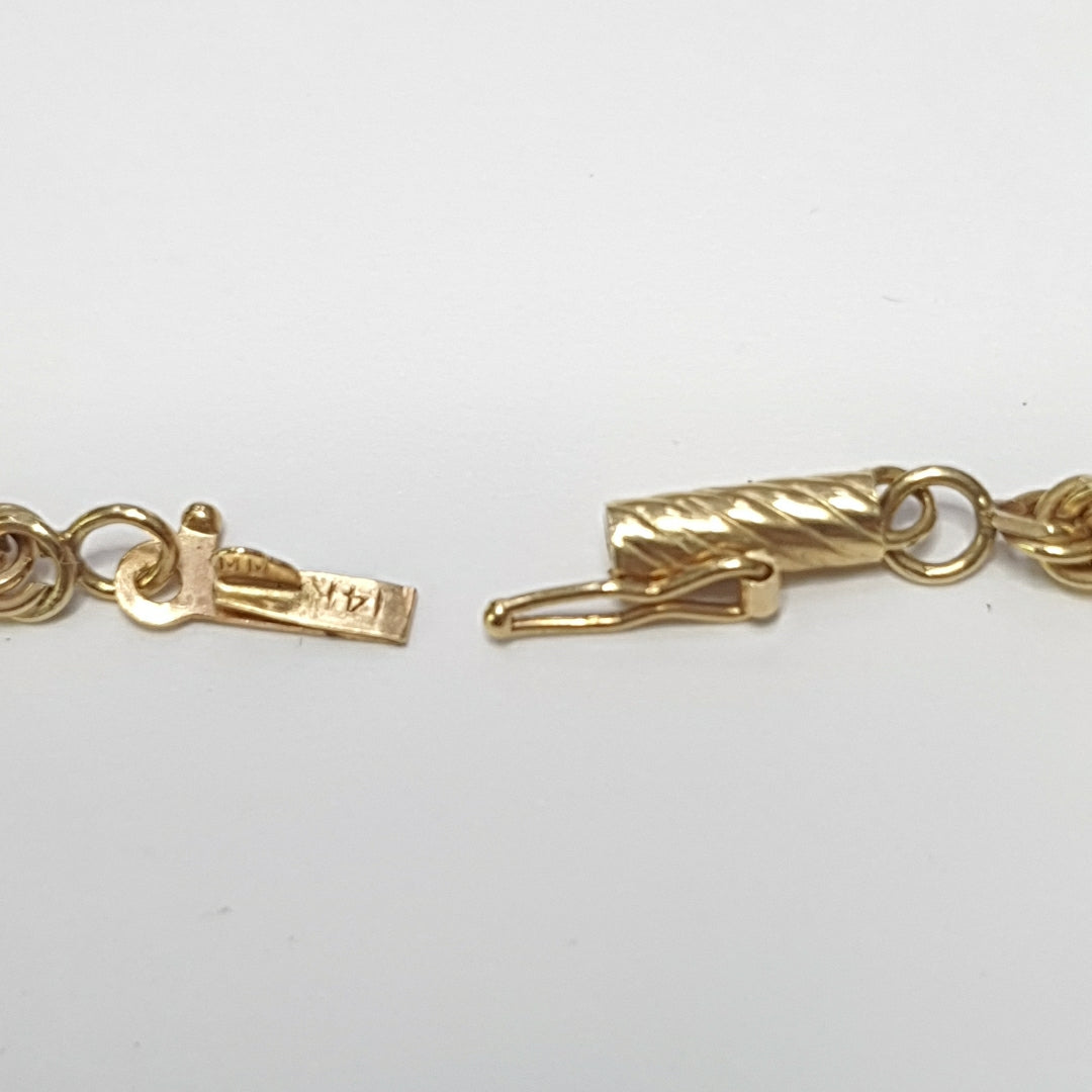 CADENA ORO 14 K 24.8 GRMS (SEMINUEVO)