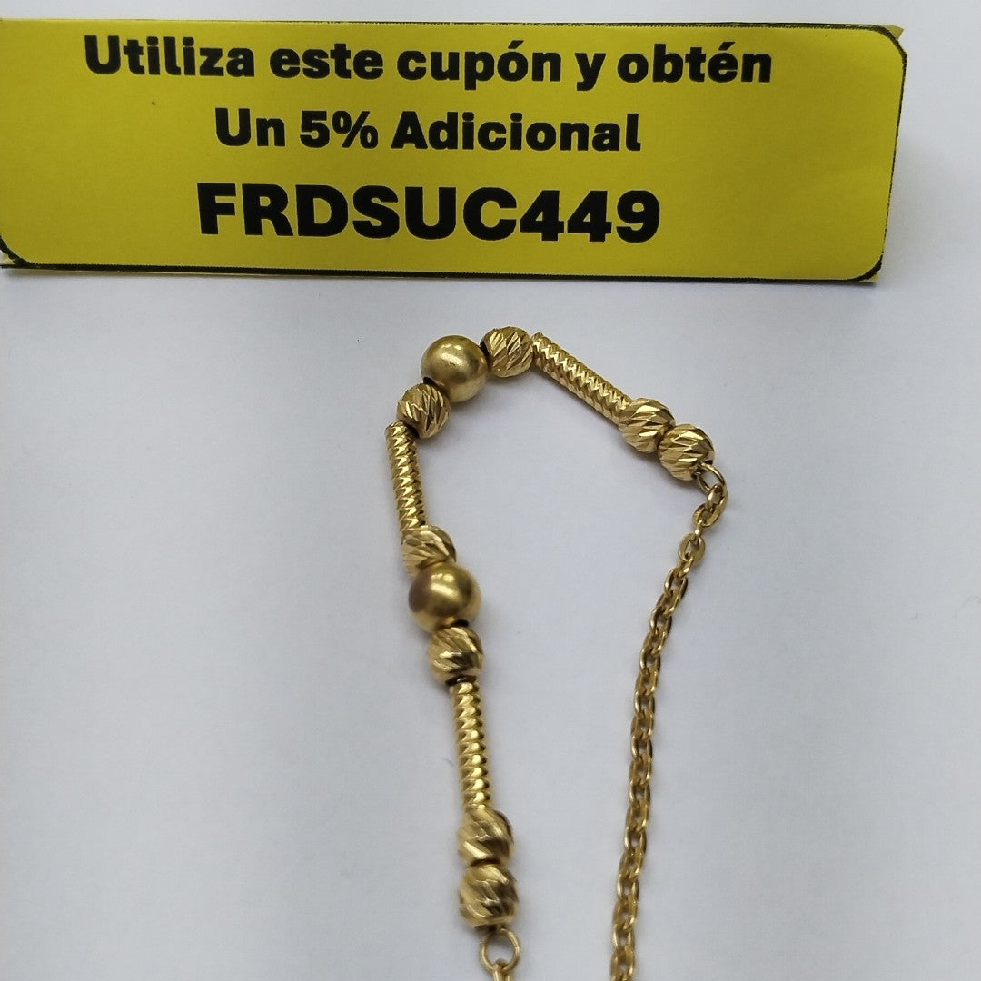 PULSERA ORO 21 K 4.7 GRMS (SEMINUEVO)