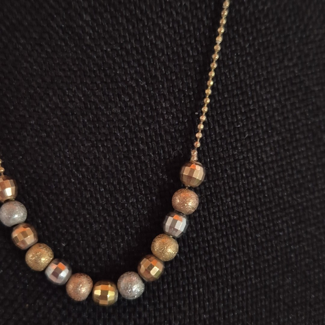 COLLAR ORO, ORO COMBINADO 10 K 3 GRMS (SEMINUEVO)