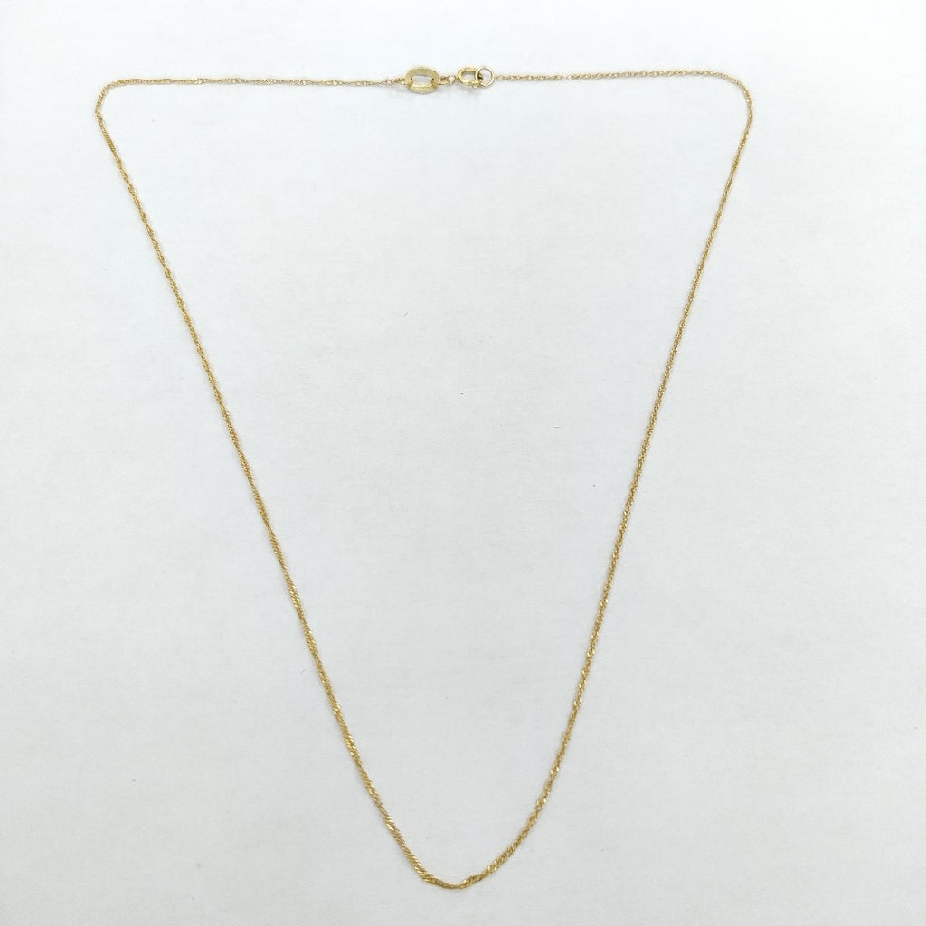 CADENA ORO 14 K 0,50 GRMS (SEMINUEVO)