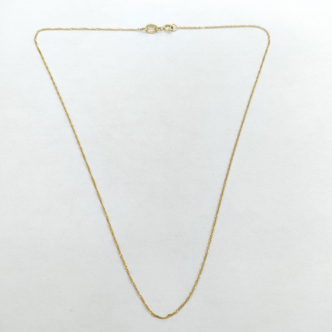 CADENA ORO 14 K 0,50 GRMS (SEMINUEVO)