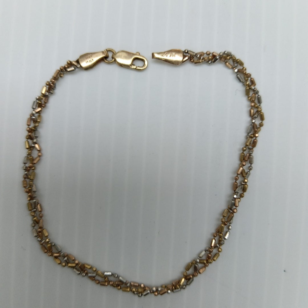 PULSERA ORO 14 K 2,40 GRMS (SEMINUEVO)