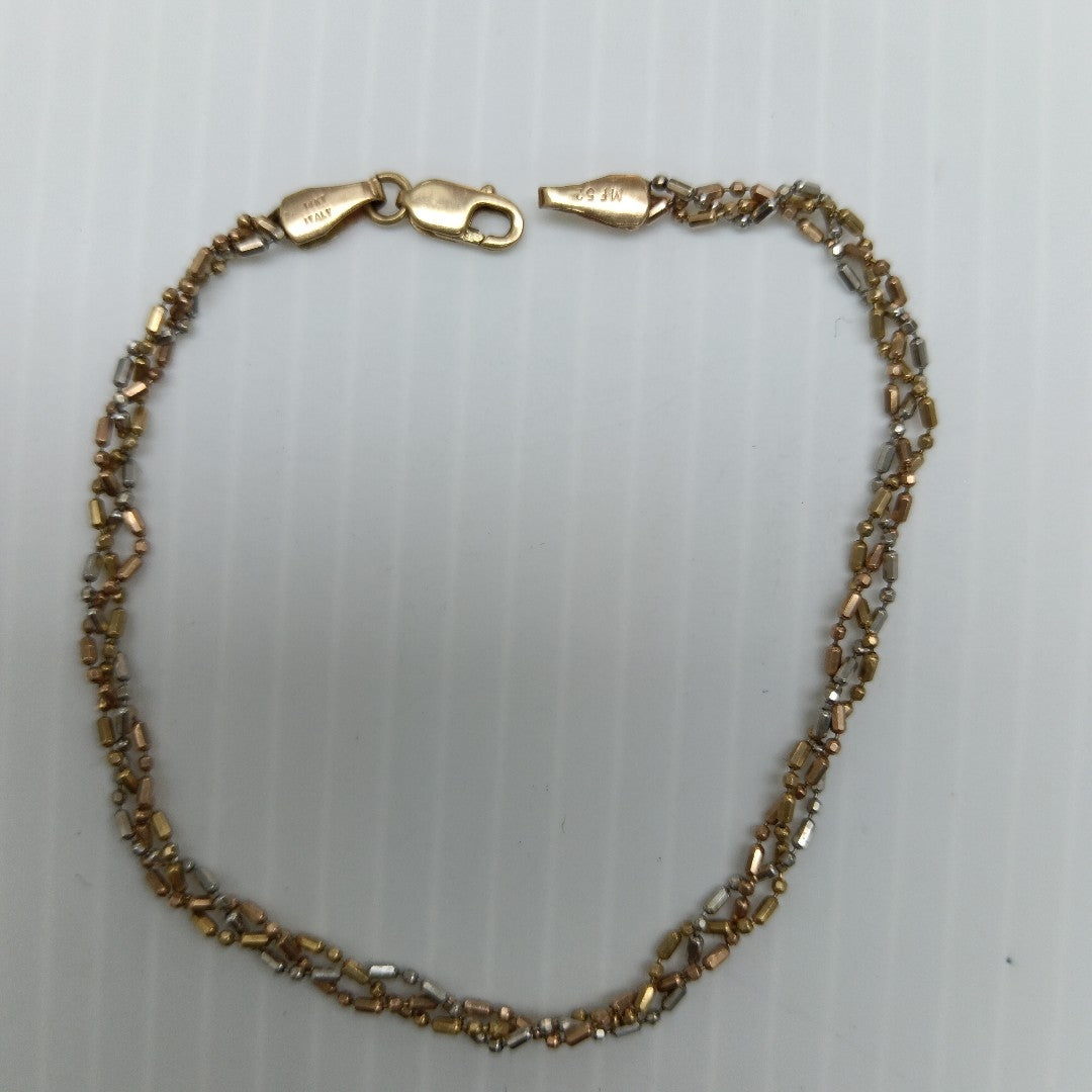 PULSERA ORO 14 K 2,40 GRMS (SEMINUEVO)