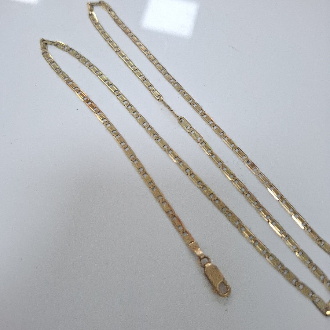 CADENA ORO 14 K 8.8 GRMS (SEMINUEVO)