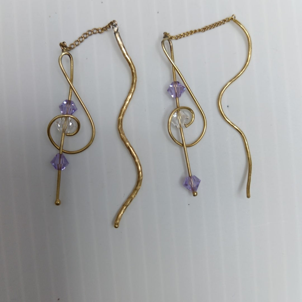 VIOLADORES PAR ORO 14 K 1.9 GRMS (SEMINUEVO)