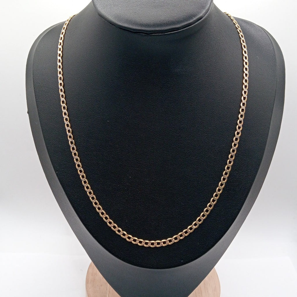 CADENA ORO,RODIADO 14 K 4,50 GRMS (SEMINUEVO)