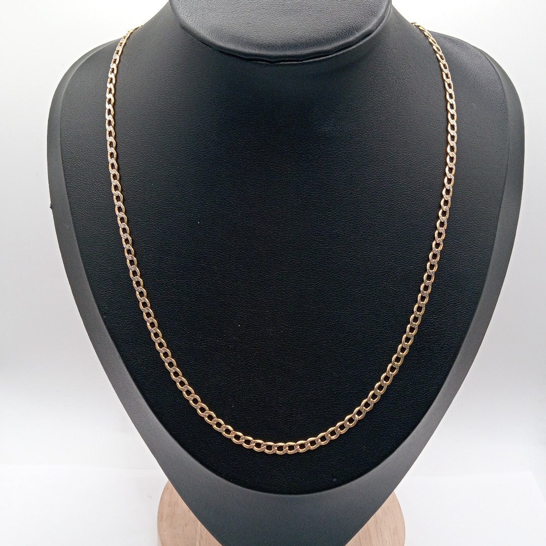 CADENA ORO,RODIADO 14 K 4,50 GRMS (SEMINUEVO)