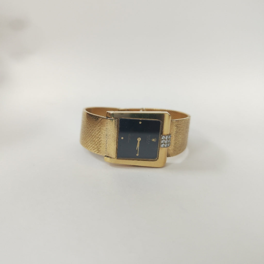 RELOJ CAJA Y PULSO ORO ORO 18 K 80.5 GRMS (SEMINUEVO)