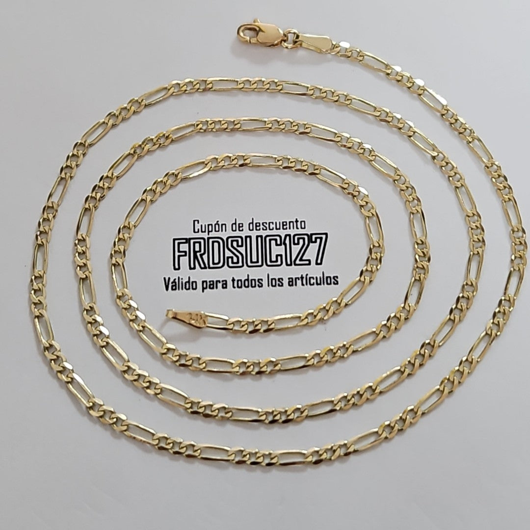 CADENA 3X1 5.7G 60 CM 14K (NUEVO)