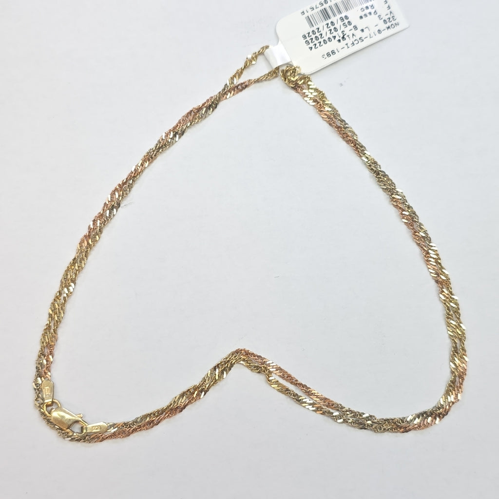 CADENA ORO 14 K 4,90 GRMS (SEMINUEVO)