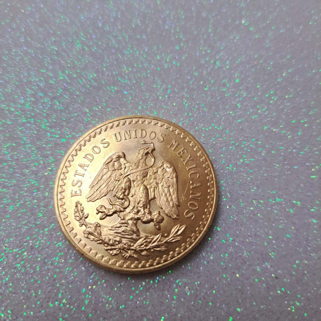 K1 41,60 GRMS 21 K IDENTIFICACIÓN MONEDA NOMINATIVA MONEDAS PESOS 50 PESOS (SEMINUEVO)