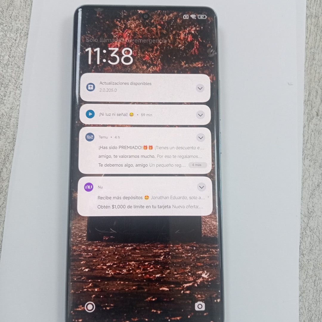 CELULAR XIAOMI REDMI NOTE 14 PRO 24116RACCG (2024) 256 GB 8 GB RAM (SEMINUEVO)