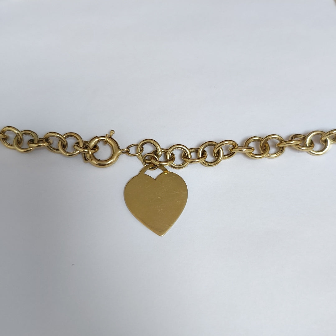 GARGANTILLAS ORO 14K 17 (NUEVO)