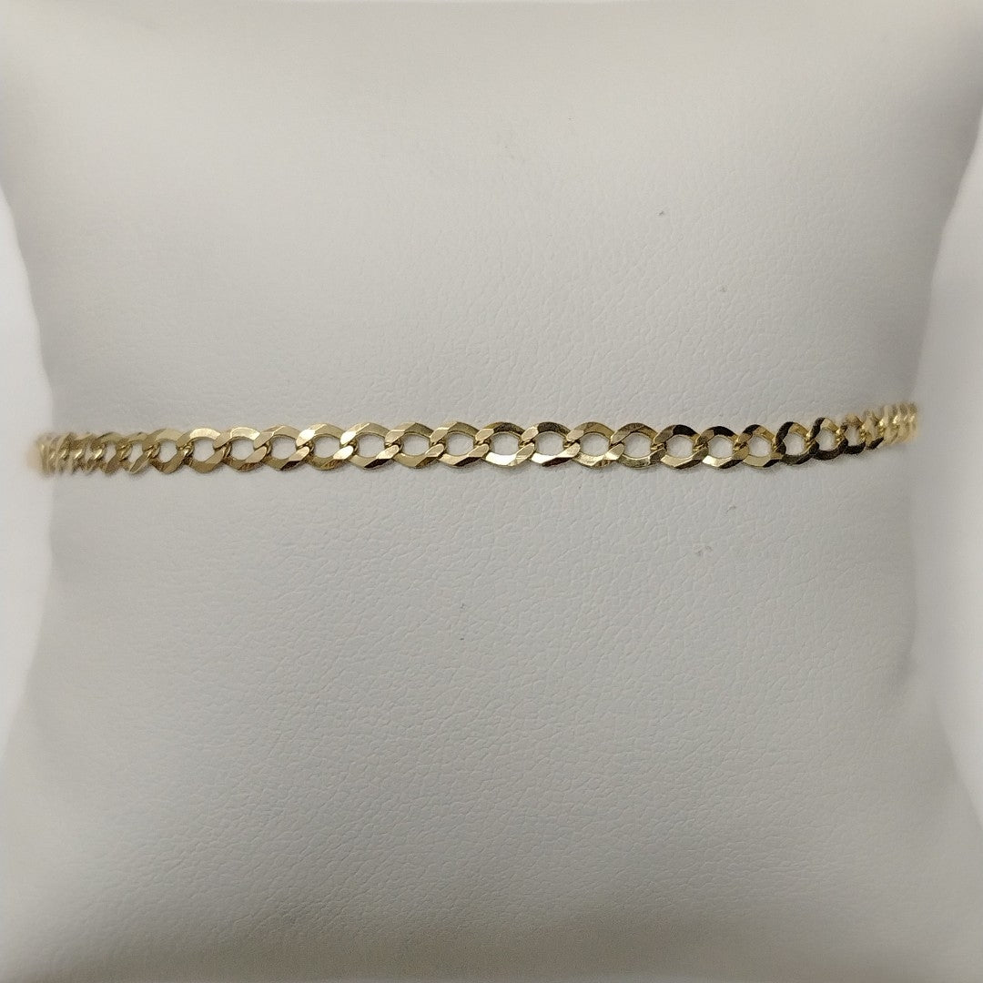 PULSERA BARBADA 2G 18 CM 14K (NUEVO)