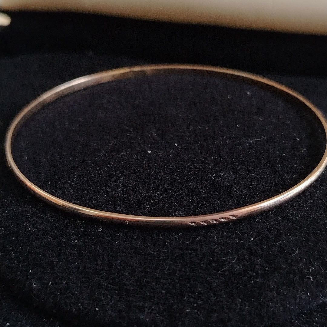 PULSERA RIGIDA ORO 8 K 4,90 GRMS (SEMINUEVO)