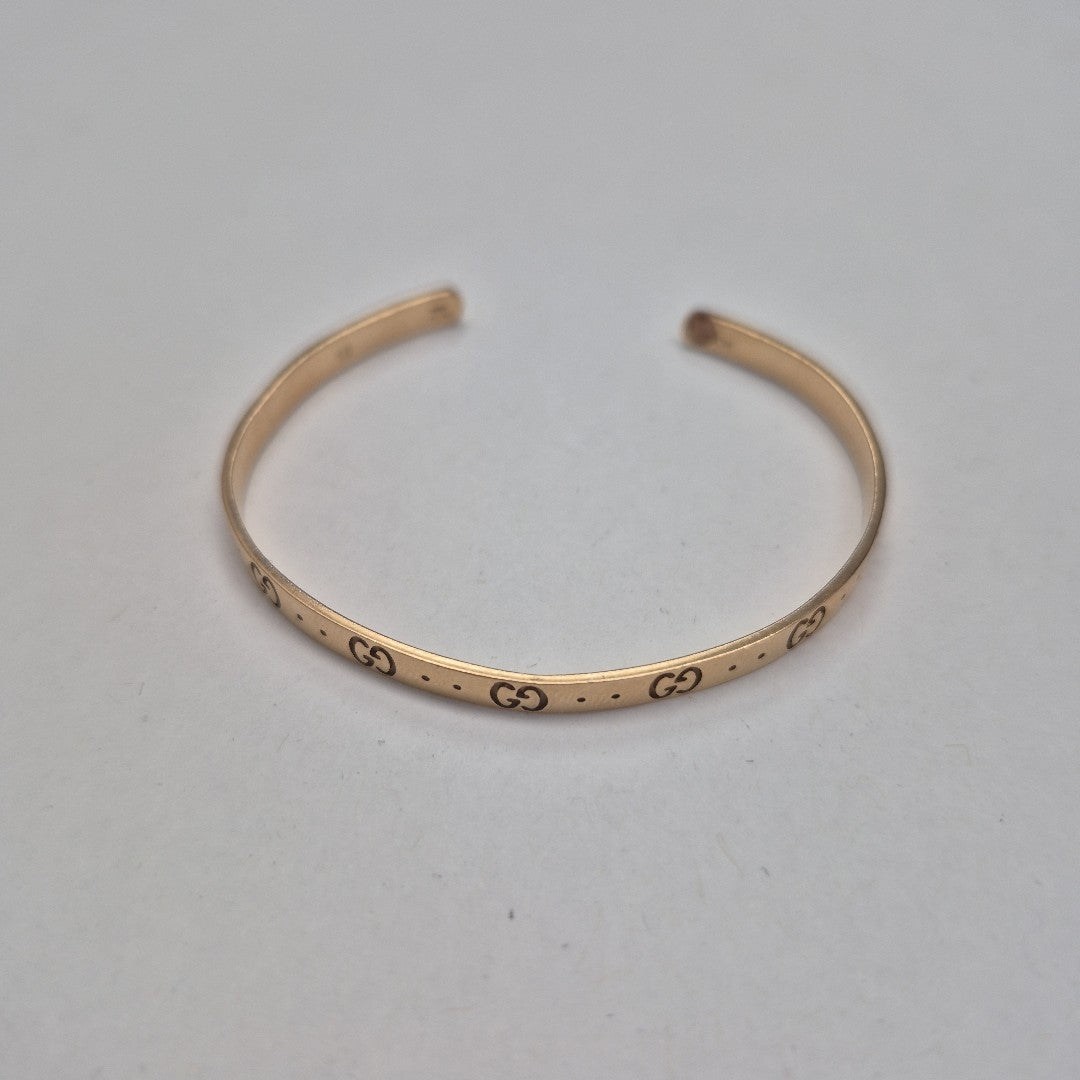 PULSERA RIGIDA ORO 18 K 8,40 GRMS (SEMINUEVO)